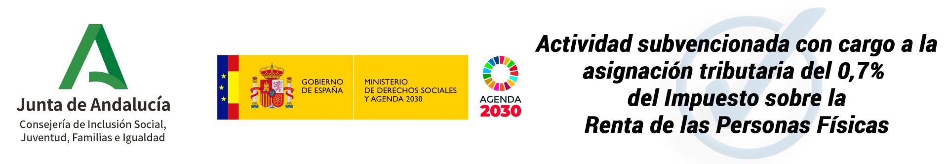 Actividad subvencionada IRPF 2024